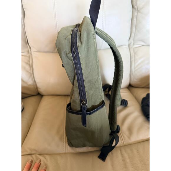 TWELVElittle Diaper Bag Backpack Olive Green Unisex Baby Bag Lightweight Nylon - Picture 7 of 10